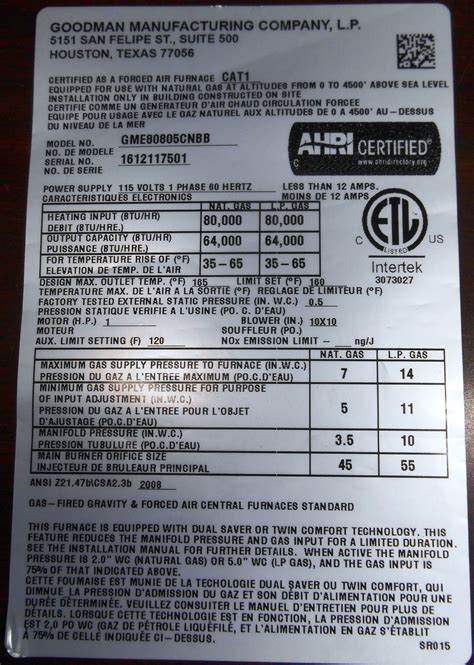 Amana HVAC Age: Serial Number Decoding for AC,。